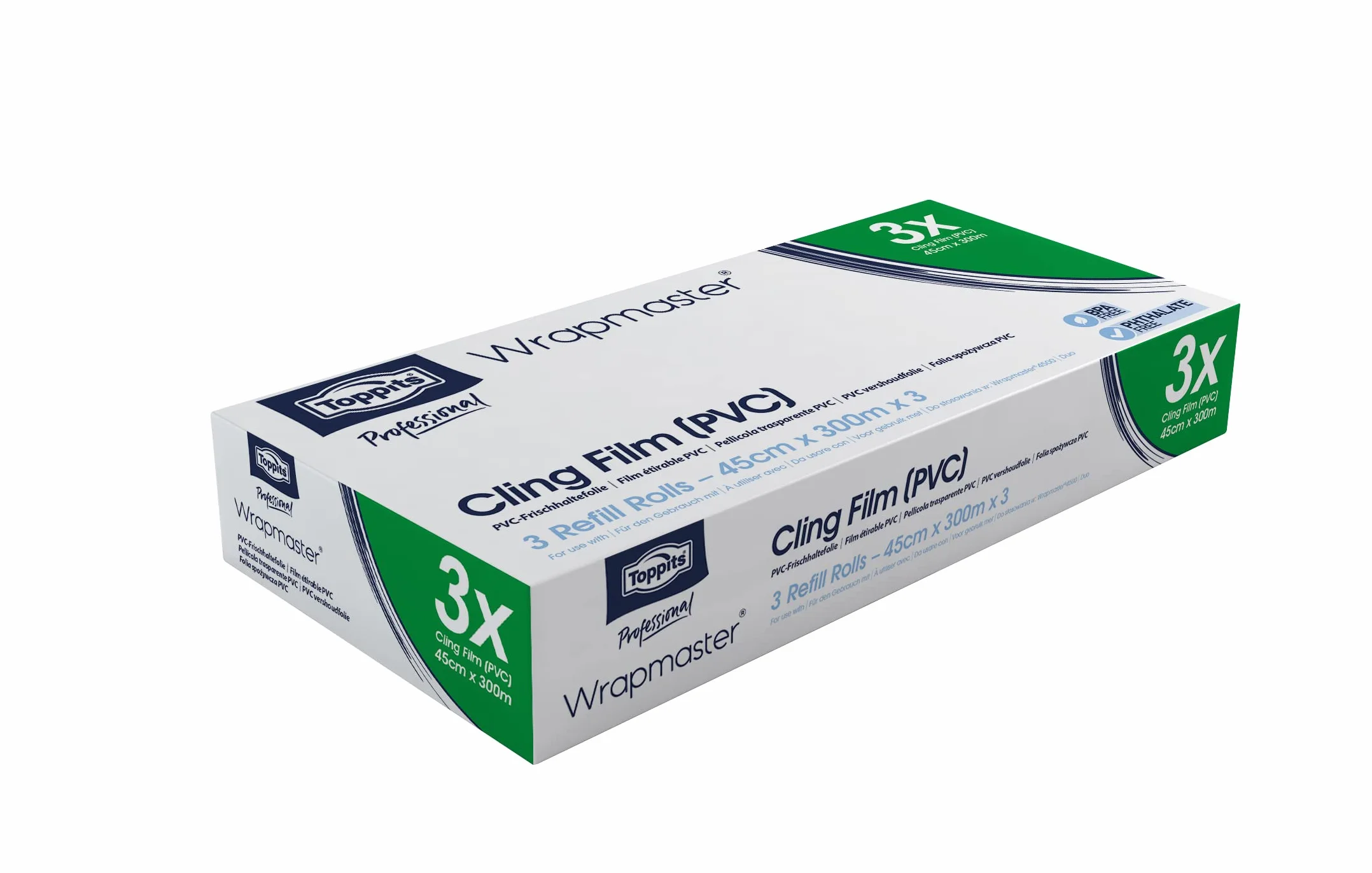 Wrapmaster, pellicola alimentare 4500 31C81G per uso quotidiano (confezione in lingua italiana non garantita)